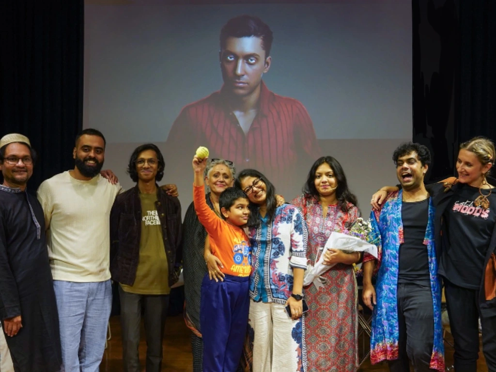 AI Mafia Boyfriend character and cast on stage